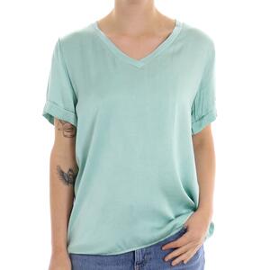 BLUSA SCOLLO V ACQUA